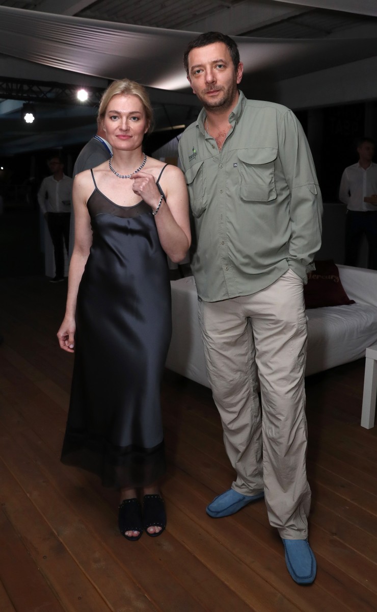 Виктория Толстоганова и Алексей Агранович.