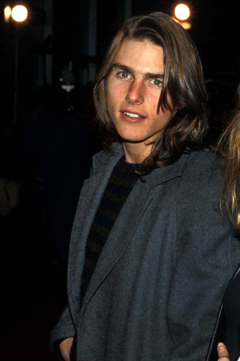 Том Круз был неподражаем с длинными волосами.