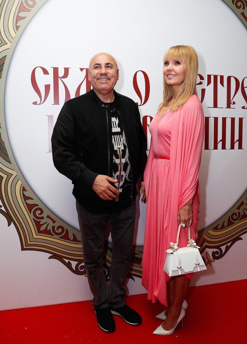 Продюсер Иосиф Пригожин и певица Валерия.