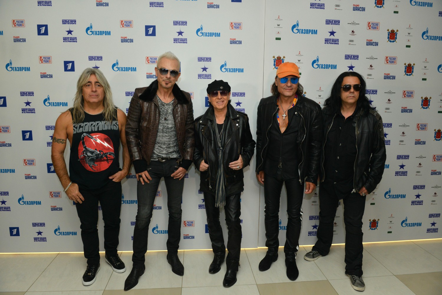 Коллектив Scorpions сейчас выглядит так.