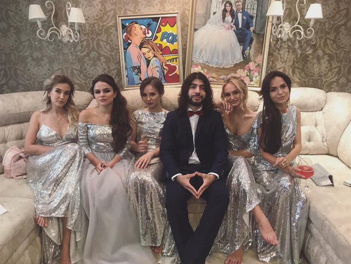 Гости на свадьбе Никиты и Алены.