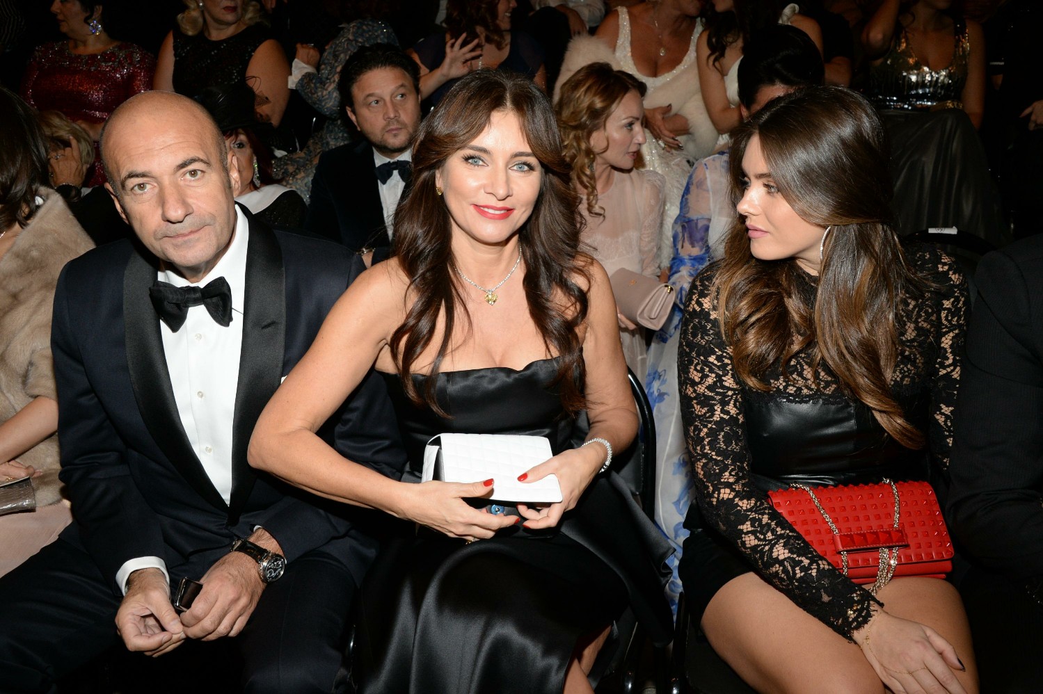 Игорь Крутой с семьей.