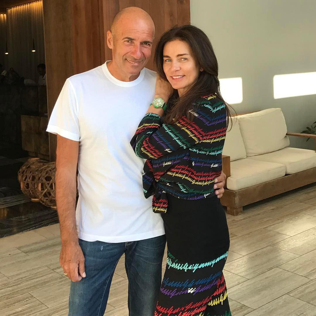 Игорь Крутой с женой Ольгой.