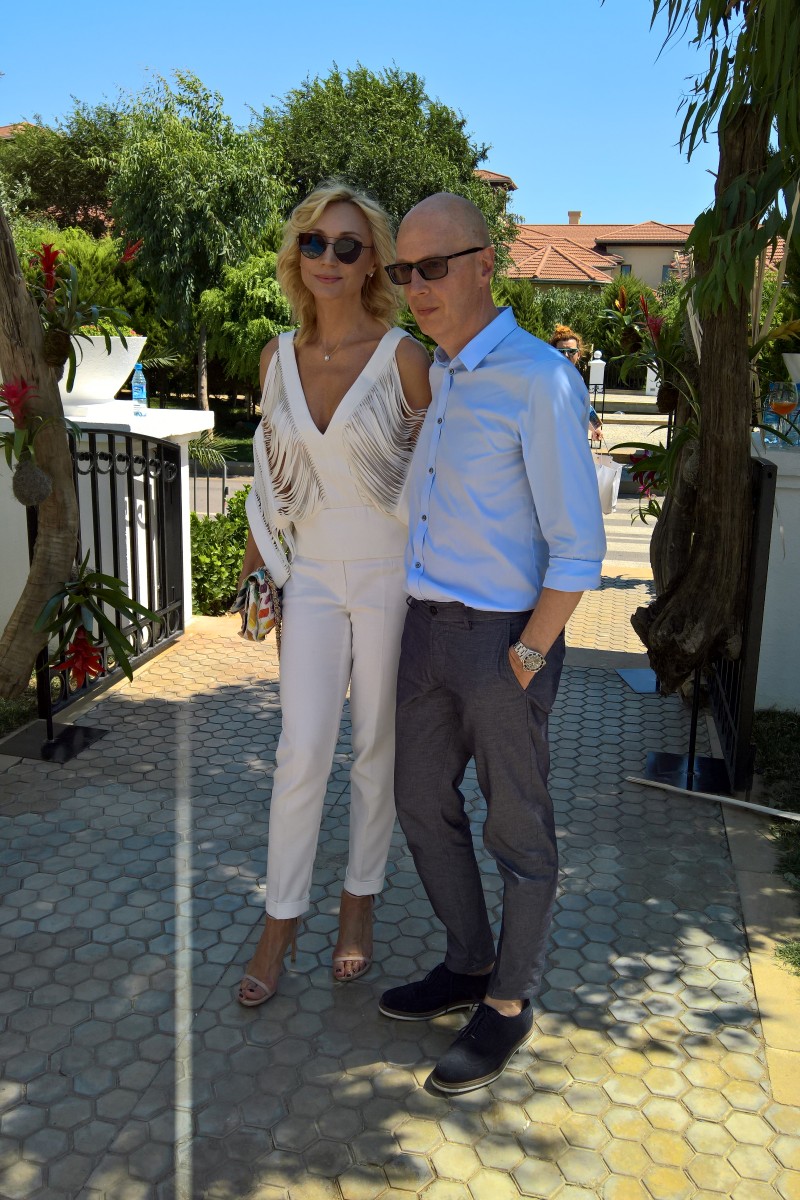 Вадим Верник встречает Кристину Орбакайте.