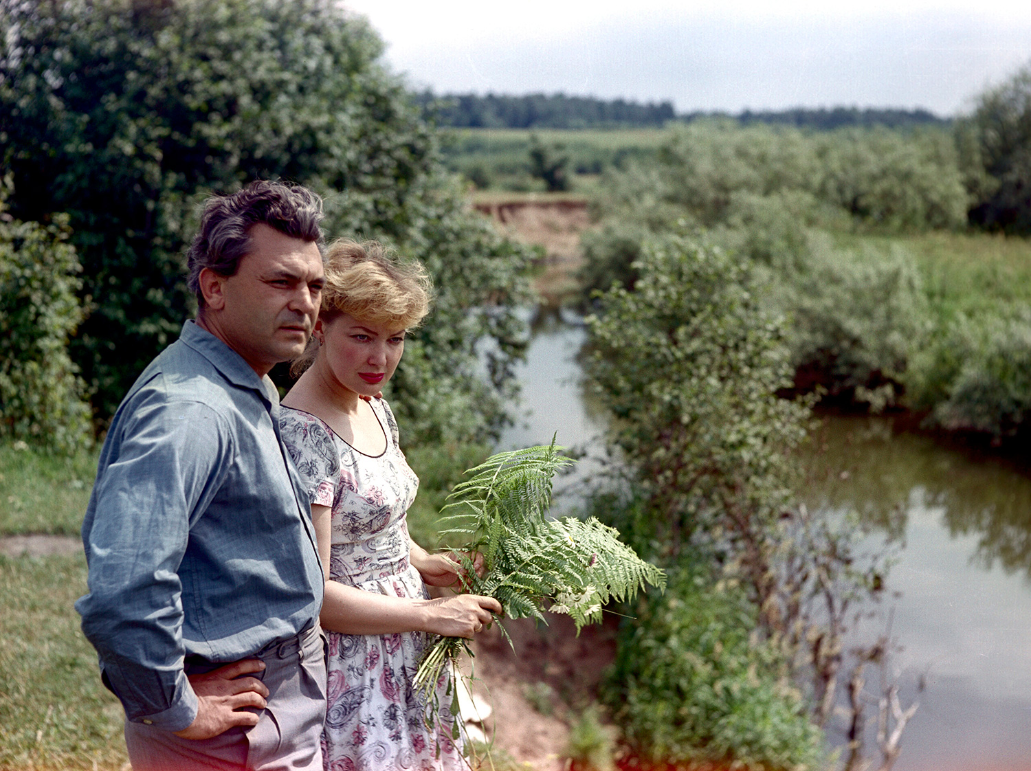Сергей Бондарчук и Ирина Скобцева.