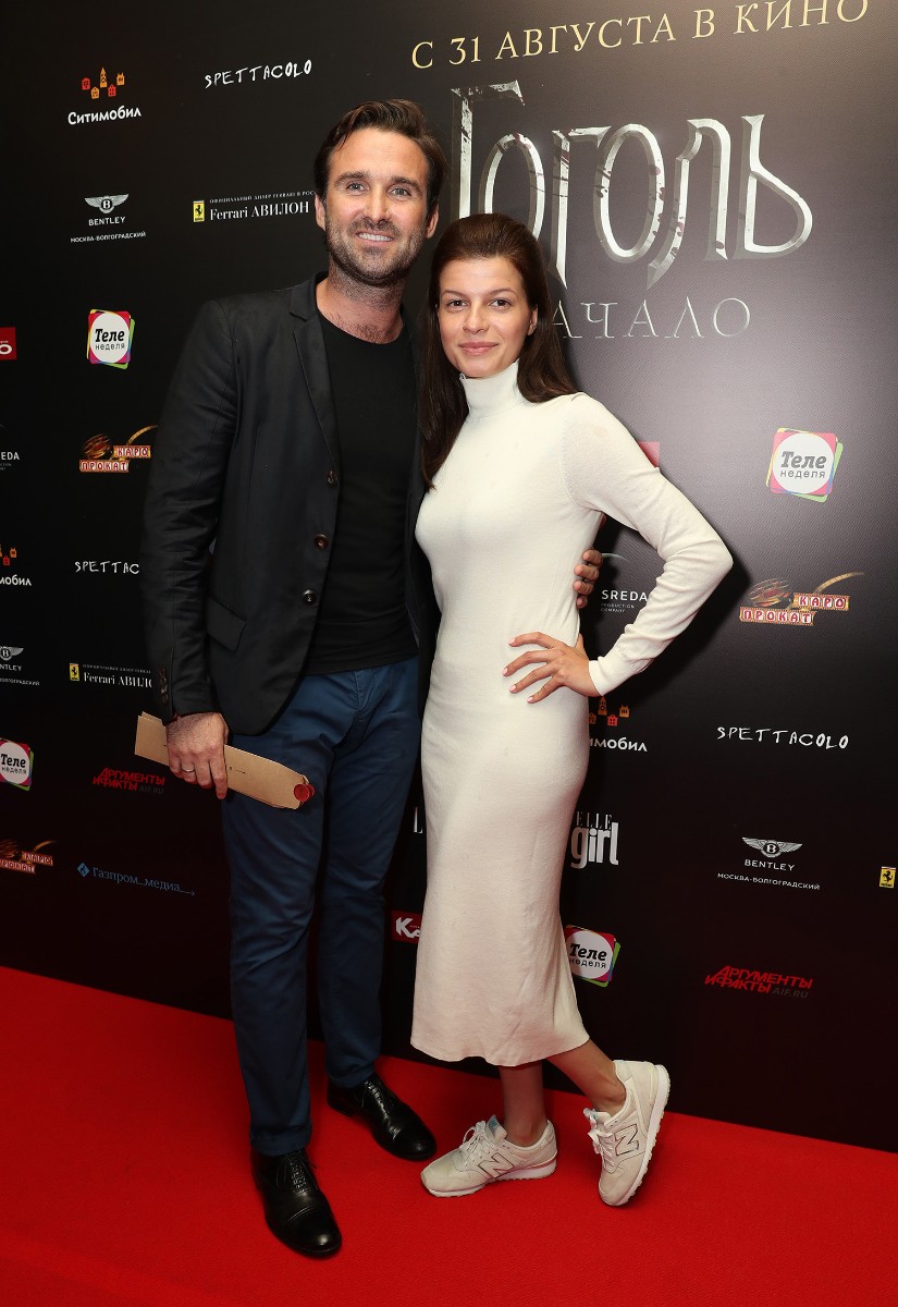 Актриса Агния Кузнецова с мужем Максимом Петровым.