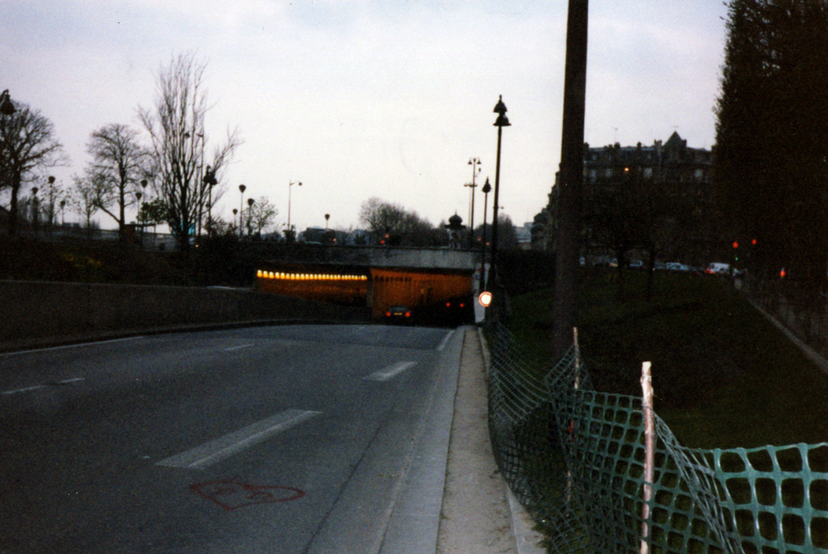 Тоннель, где произошла трагическая авария.