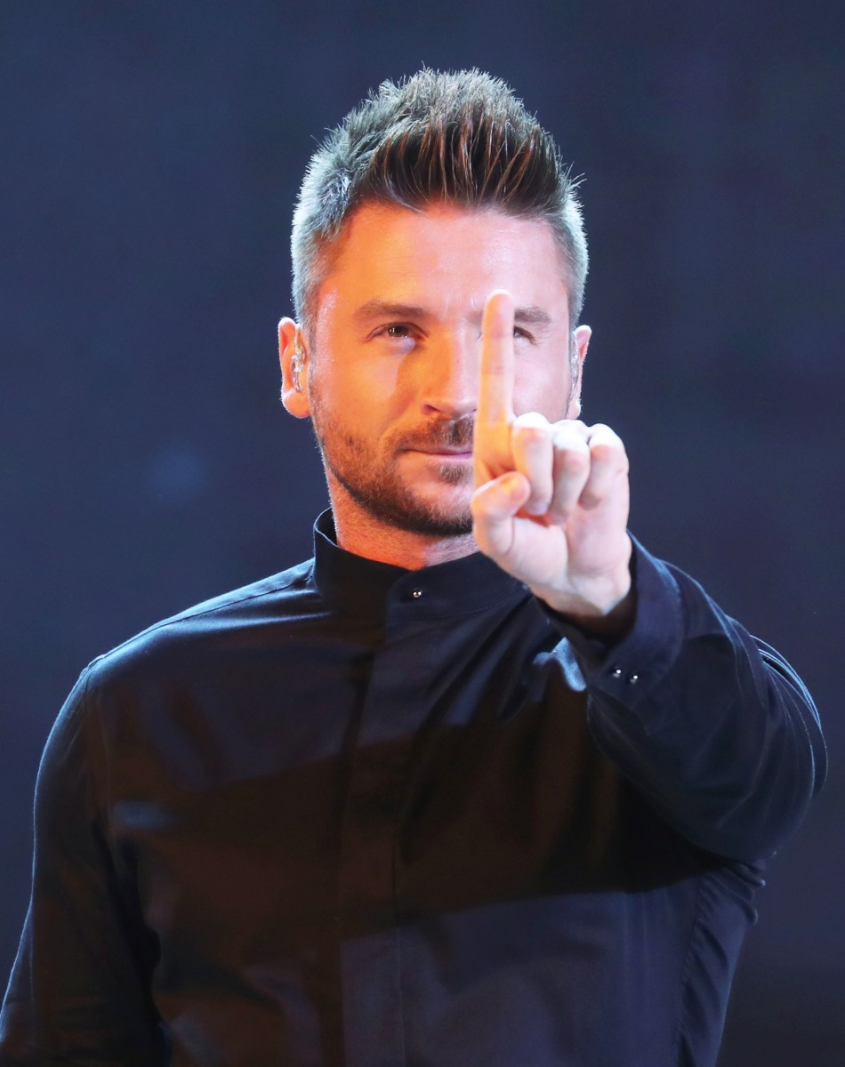 Певец Сергей Лазарев.