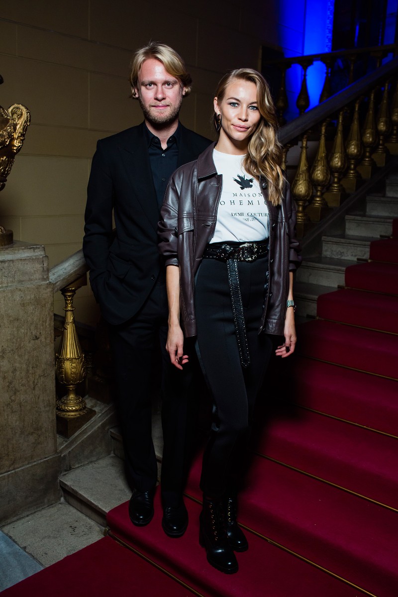 Продюсер Илья Стюарт и актриса Светлана Устинова.