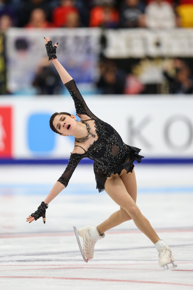 Российская фигуристка Евгения Медведева.