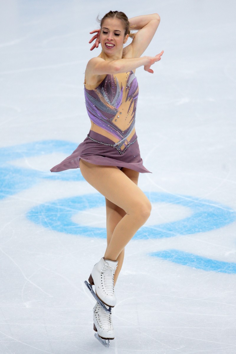 Честь Италии на льду отстаивала Каролина Костнер.