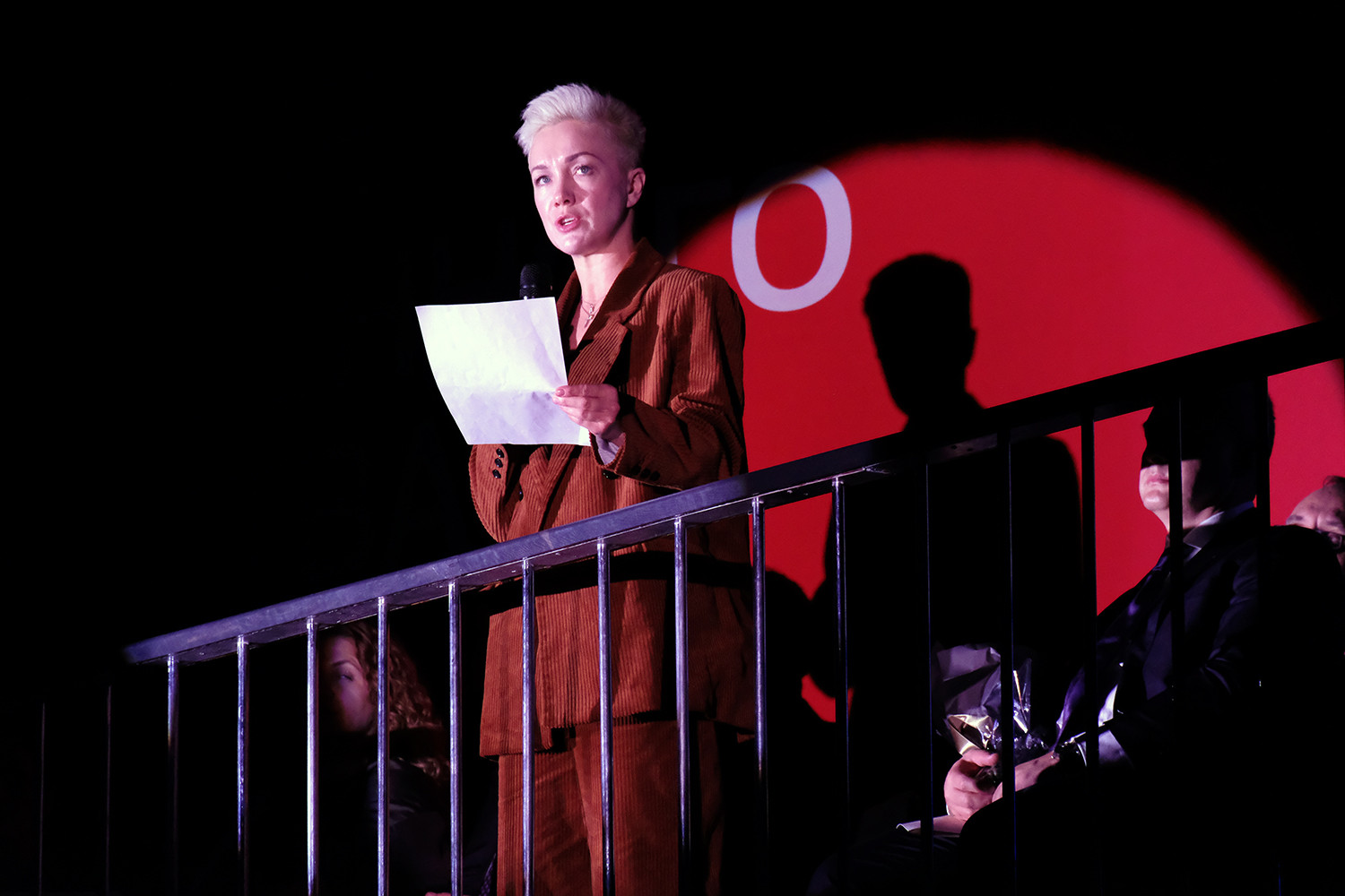 Дарья Мороз стала украшением церемонии.