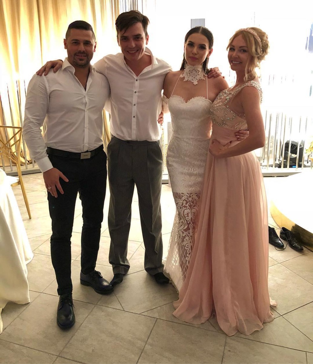 На торжество Пынзарь пришла вместе с мужем Сергеем.