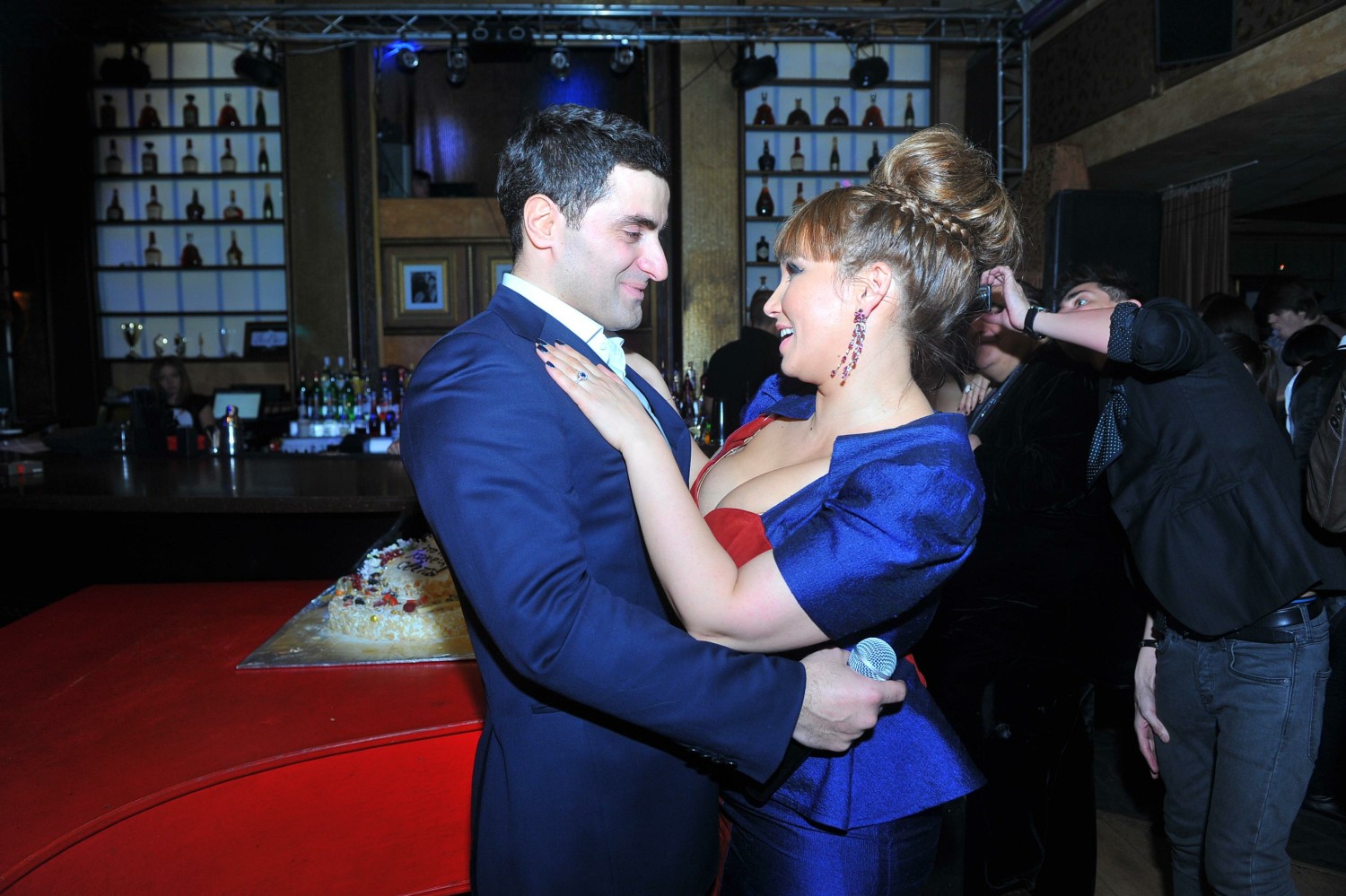 На протяжении шести лет ведущая была счастлива с актером Гурамом Баблишвили.