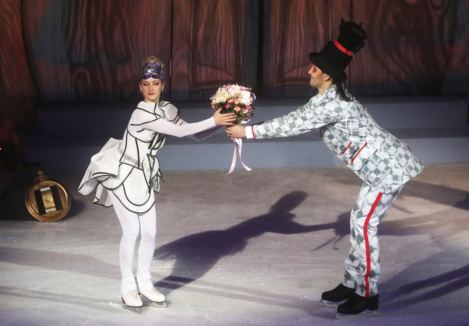Фигуристы Татьяна Волосожар и Максим Траньков.