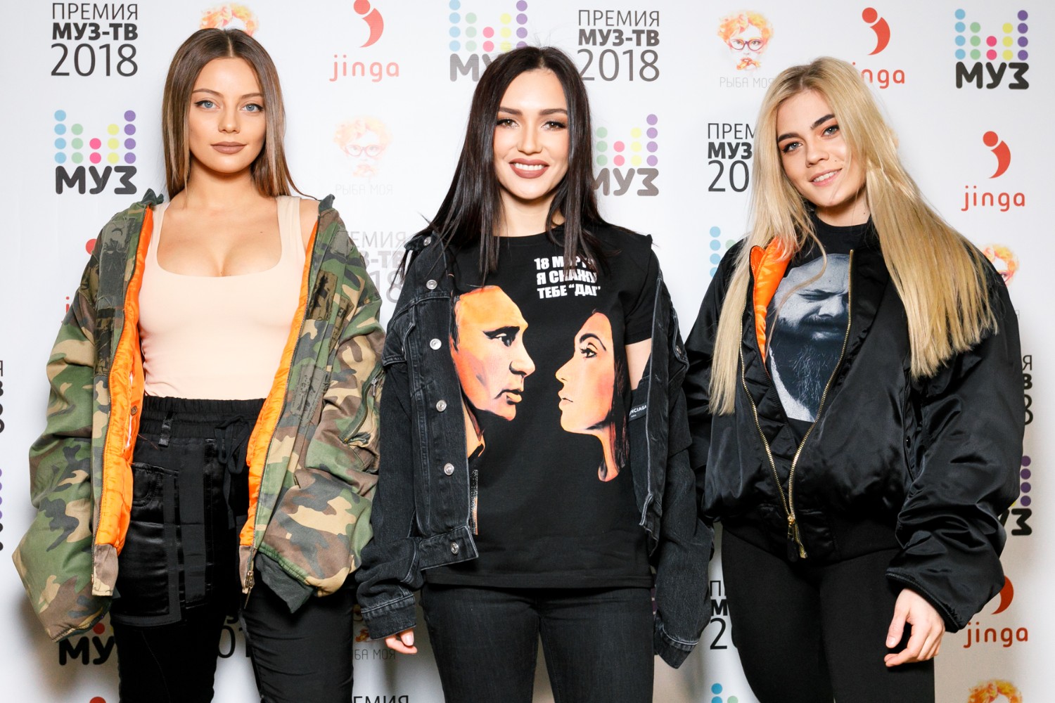 Солистки группы Serebro готовы и к Премии, и президентским выборам.