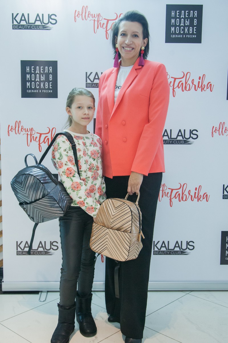 Елена Борщева с дочкой.
