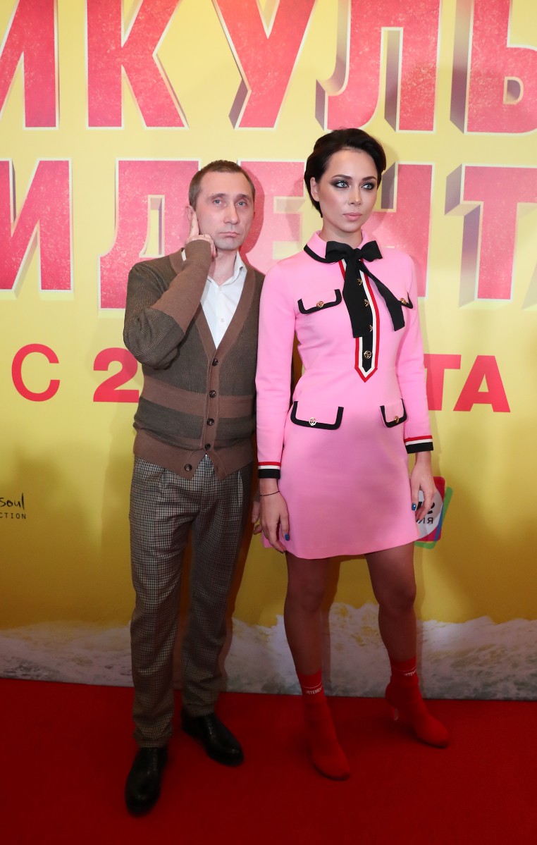 Актеры Дмитрий Грачев и Настасья Самбурская.