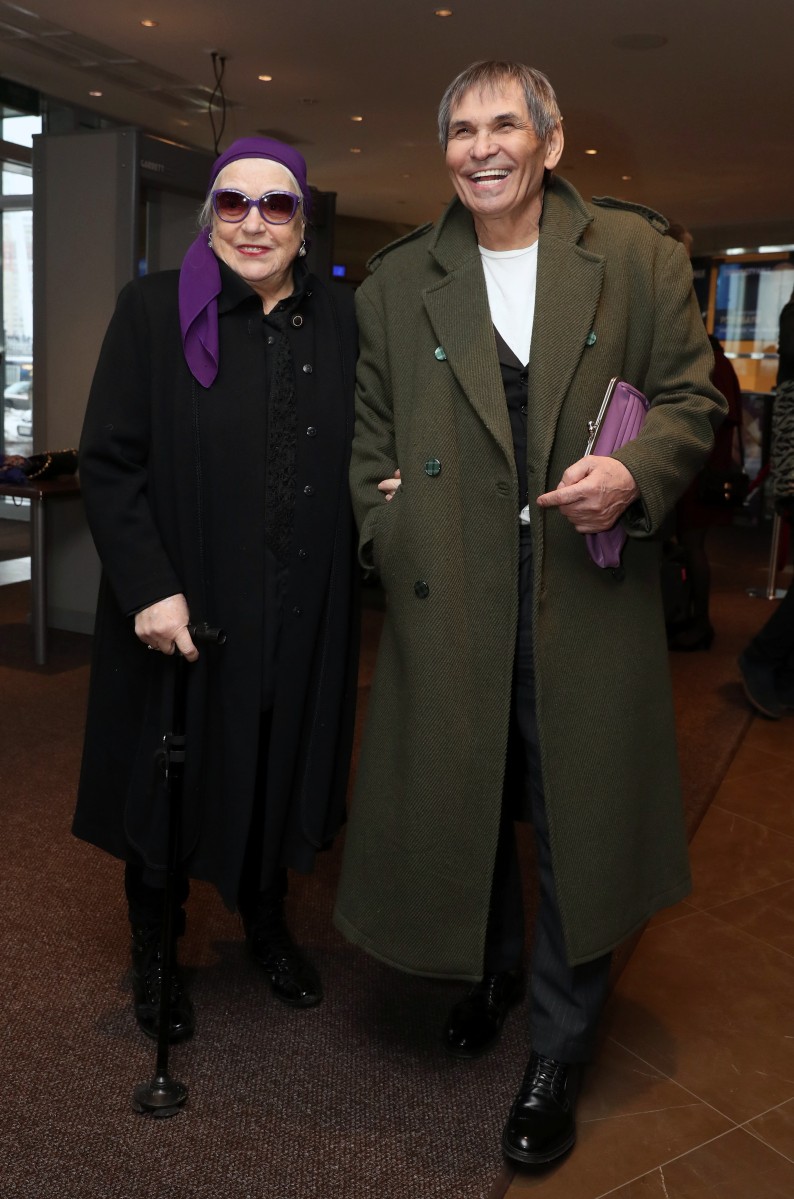 Актриса Лидия Федосеева-Шукшина и продюсер Бари Алибасов.