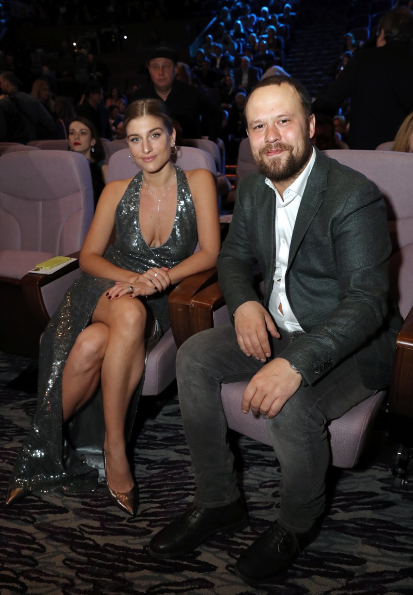 Актер Кирилл Плетнев и его супруга актриса Нино Нинидзе.