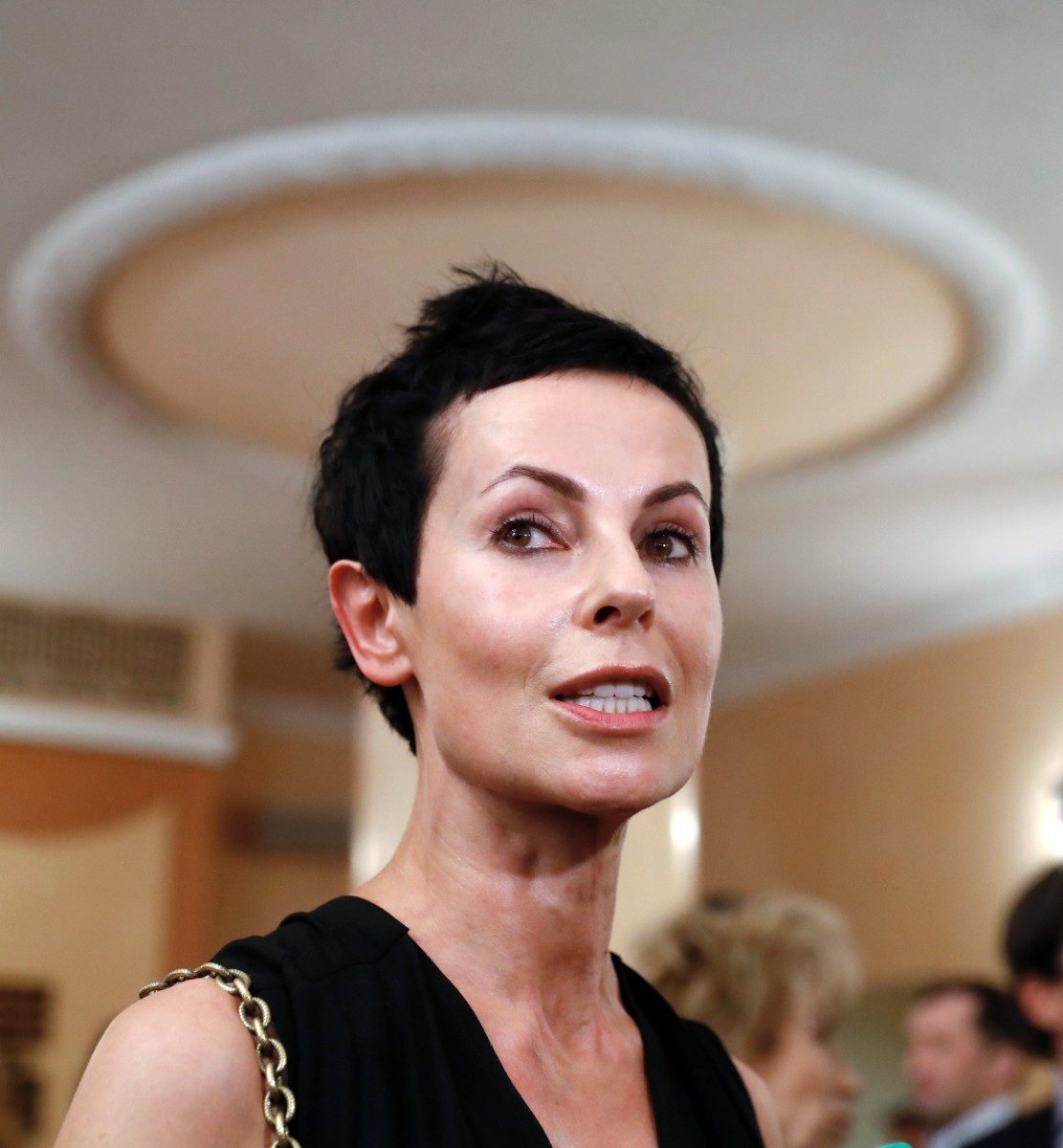 Актриса, директор Театра на Таганке актриса Ирина Апексимова.