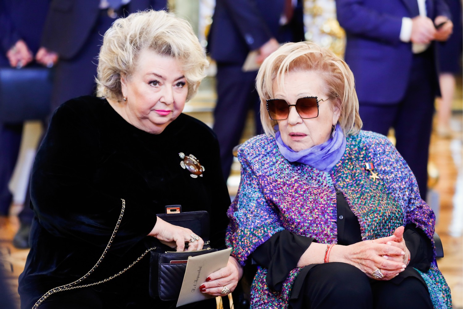 Татьяна Тарасова и Галина Волчек