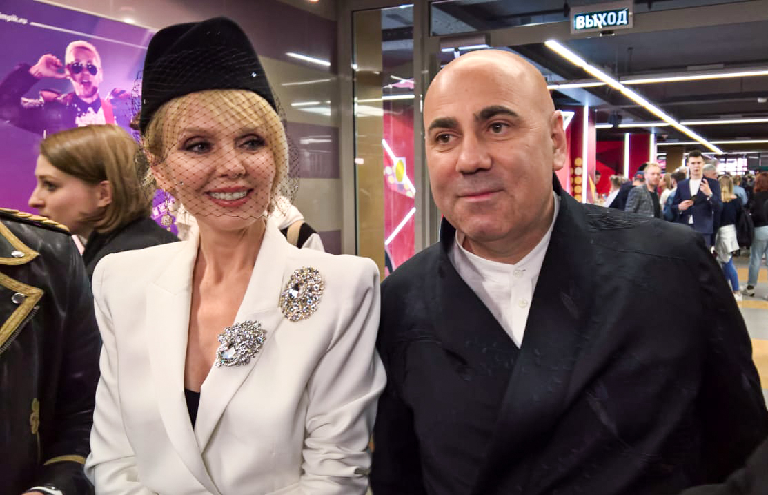 Певица Валерия и продюсер Иосиф Пригожин.