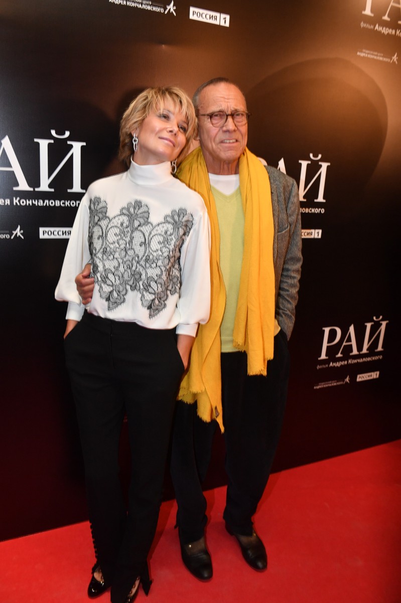 Недавно Юлия сыграла в картине своего мужа "Рай".