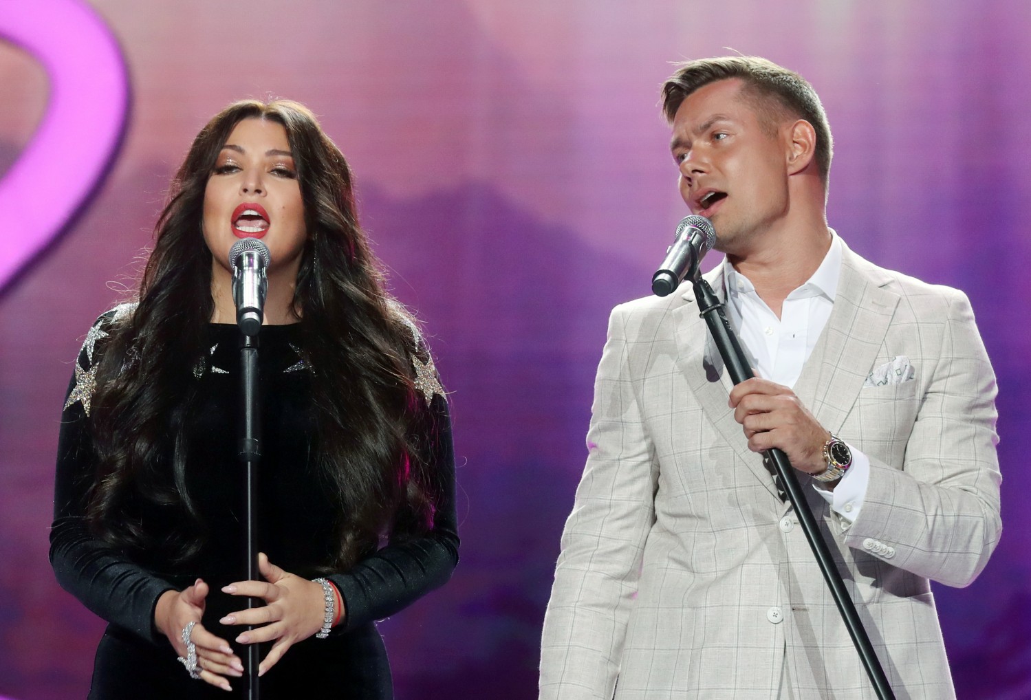 Ирина Дубцова и Стас Пьеха.