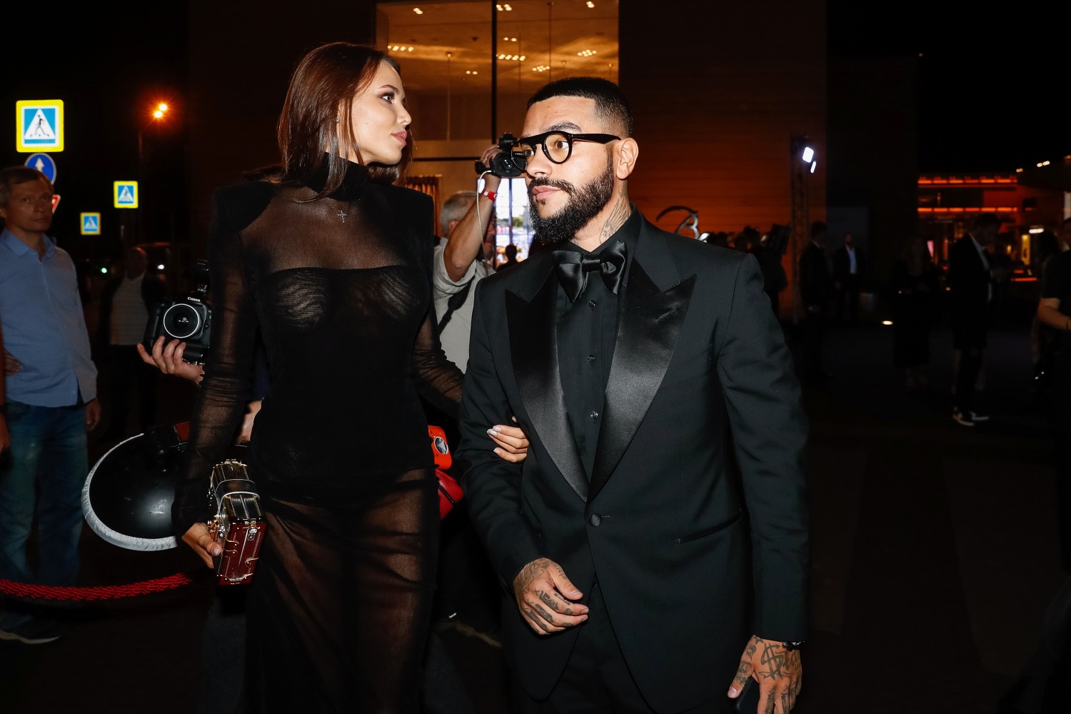 Рэпер Тимати и модель Анастасия Решетова.