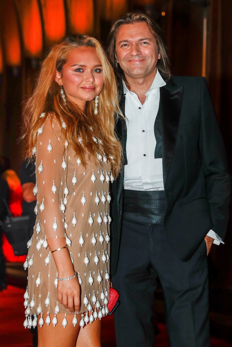 Певец Дмитрий Маликов с дочерью Стефанией.