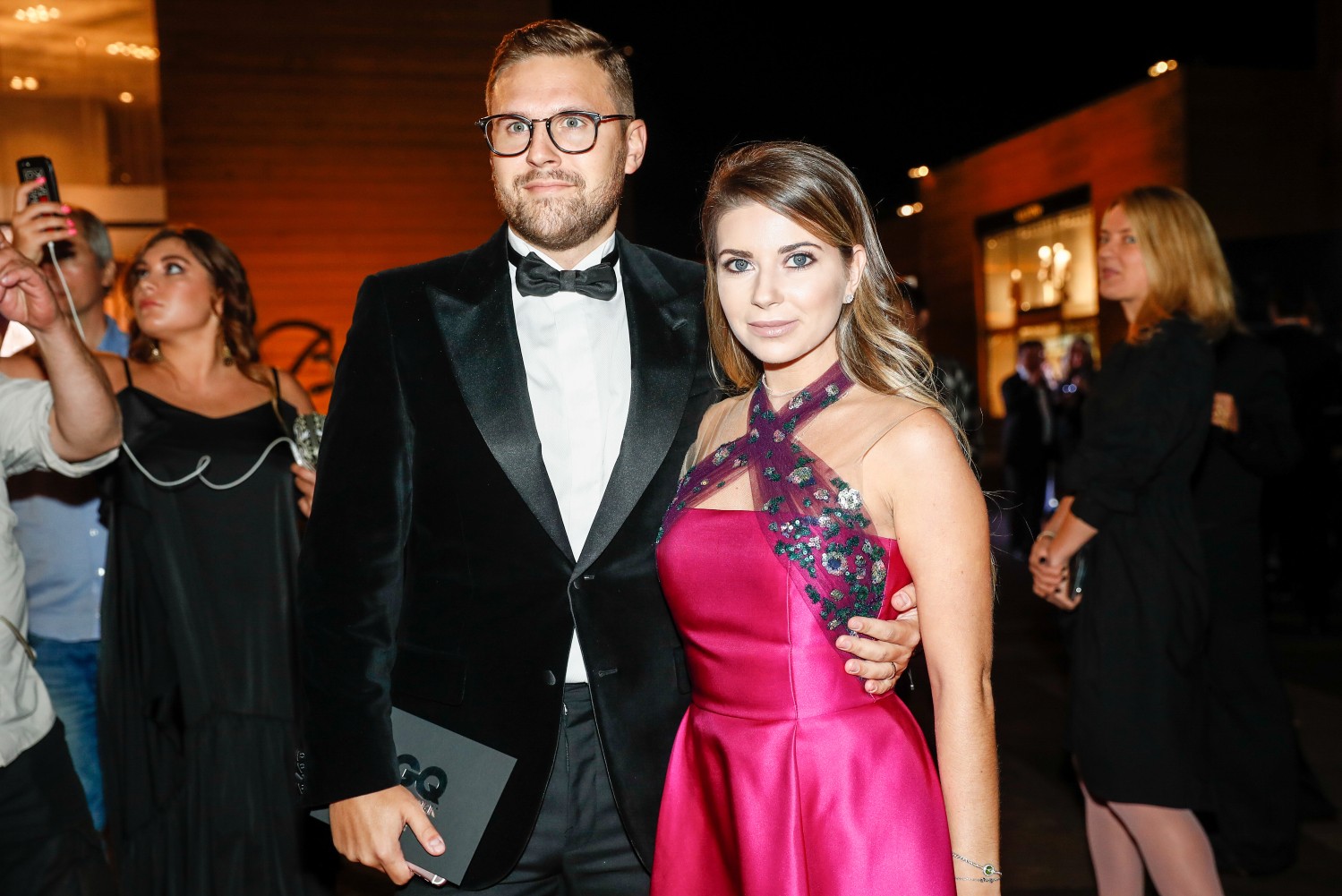 Дочь дизайнера Валентина Юдашкина Галина с супругом Петром Максаковым.