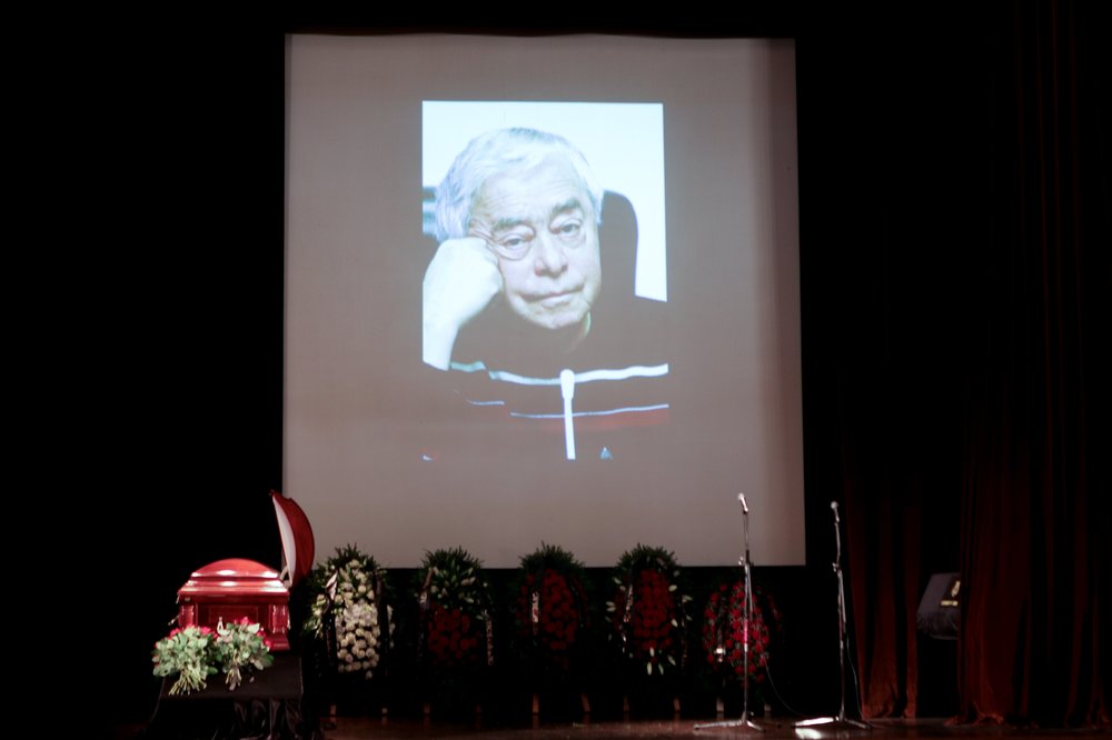 С артистом прощались в Доме литератора.