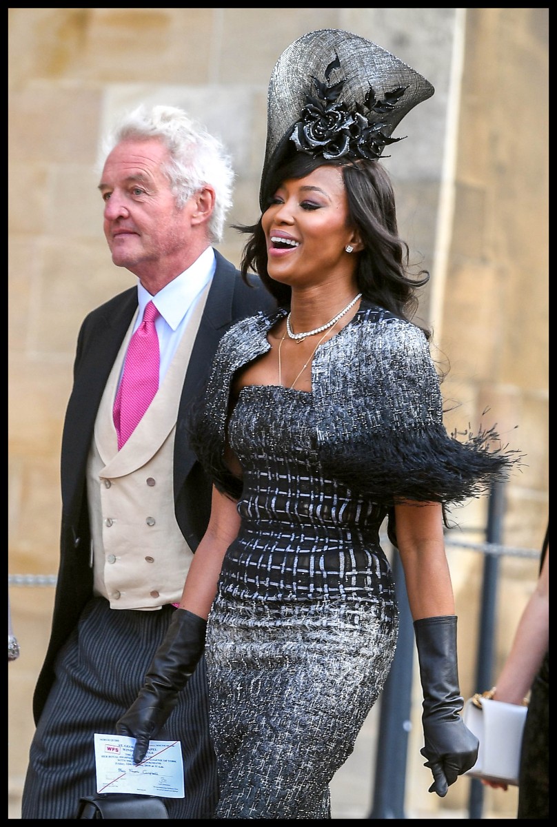 Модель Наоми Кэмпбелл.