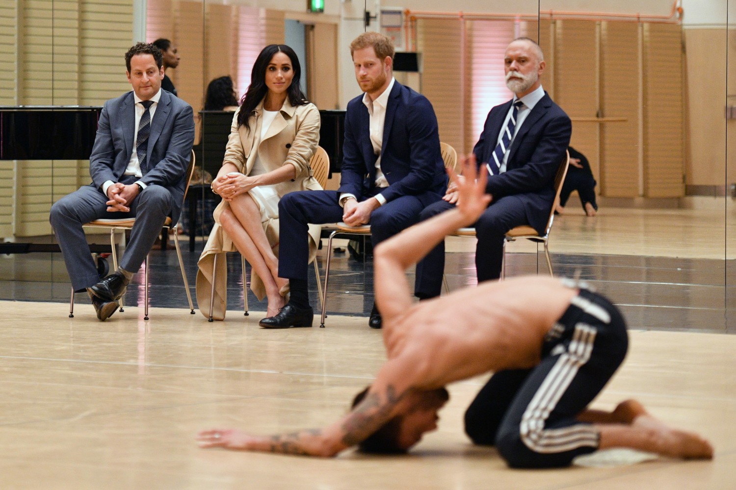 За несколько часов королевская пара успела посетить множество мероприятий