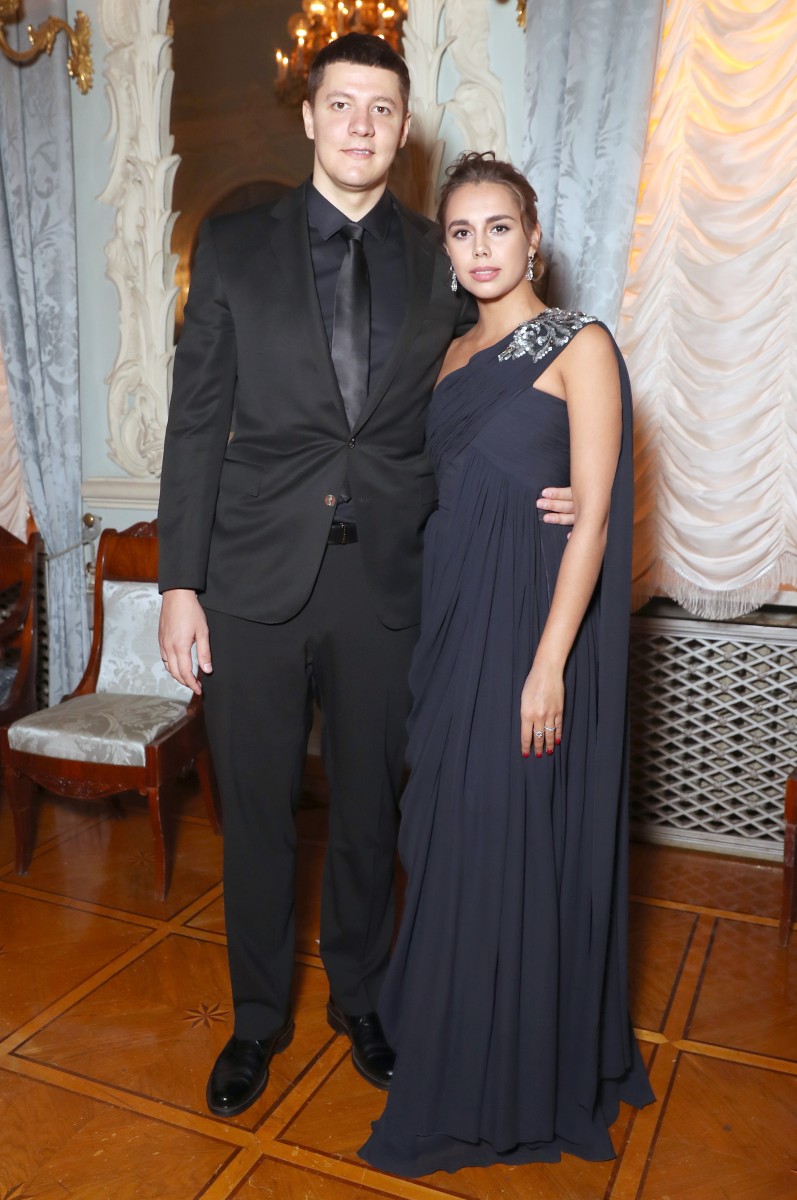 Гимнастка Маргарита Мамун с супругом, пловцом Александром Сухоруковым.