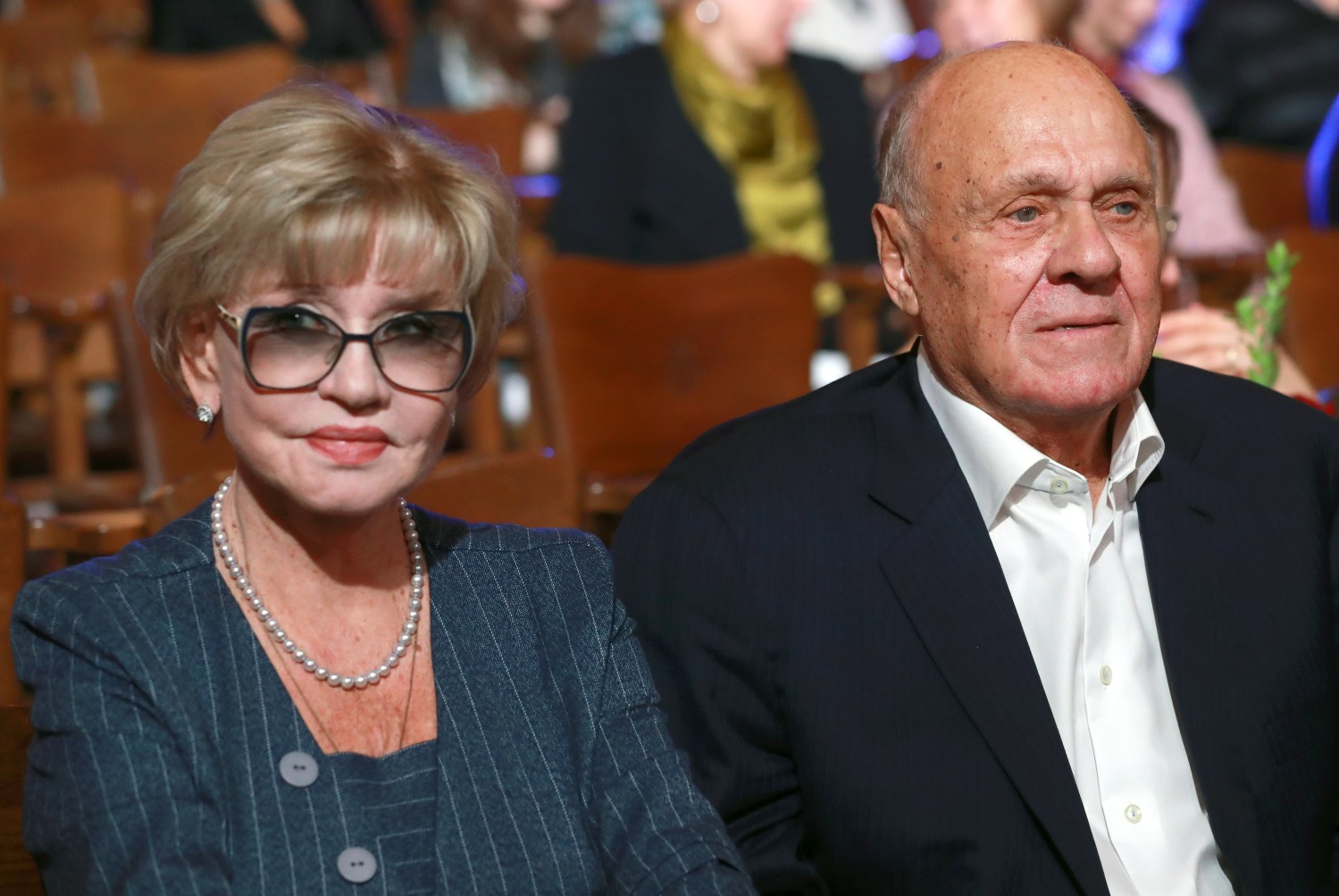 Режиссер Владимир Меньшов и его супруга, актриса Вера Алентова.