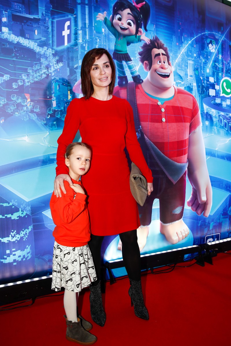 Ведущая Ирина Муромцева с дочкой Александрой.