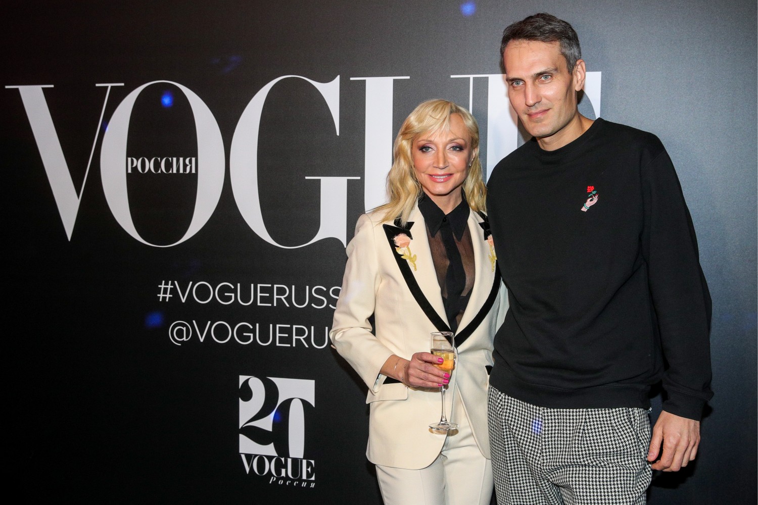 Певица Кристина Орбакайте и ее супруг Михаил Земцов.