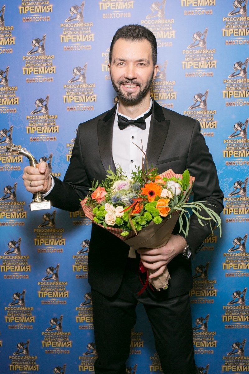 Денис Клявер не был в числе призеров, но на премию пришел.