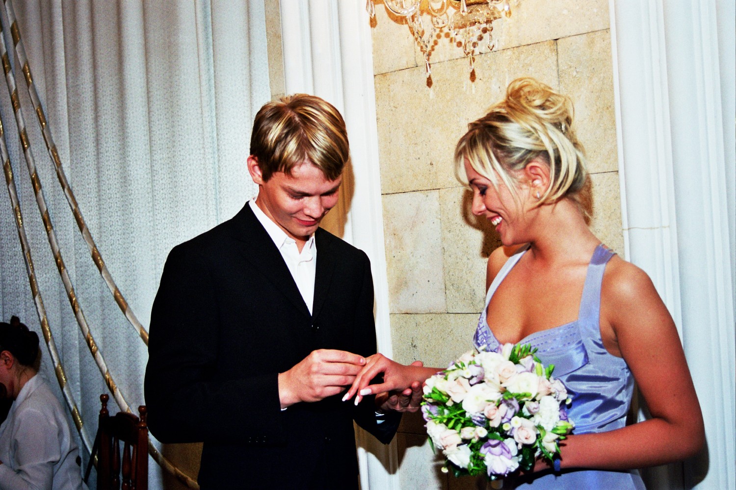 Влюбленные поженились, когда Юлии Началовой не было и 20 лет.