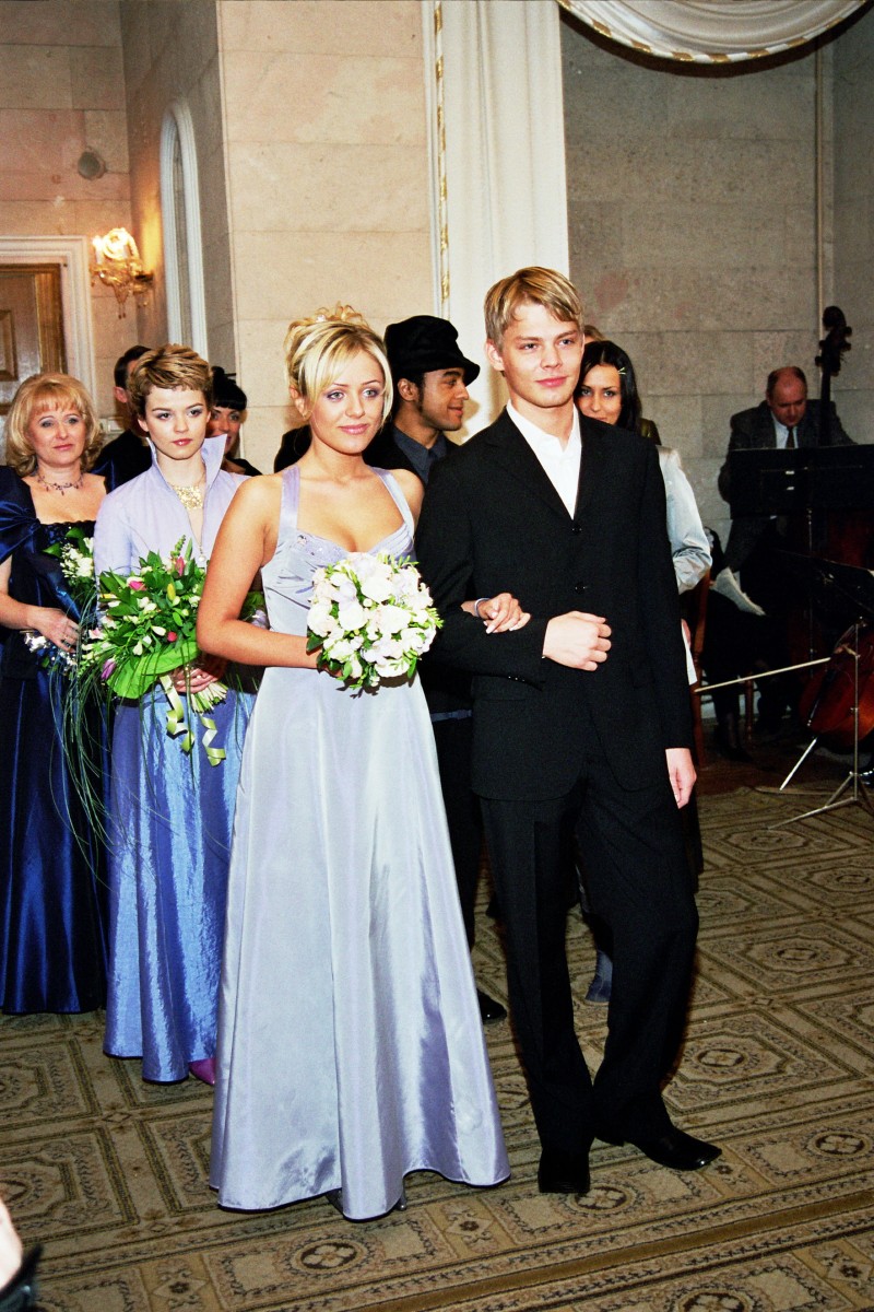 Юлия Началова и ее первый муж Дмитрий Ланской.