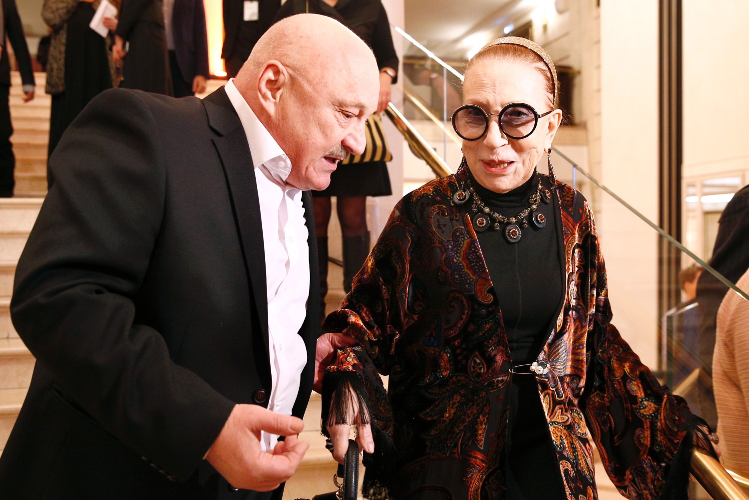 Актеры Николай Чиндяйкин и Инна Чурикова