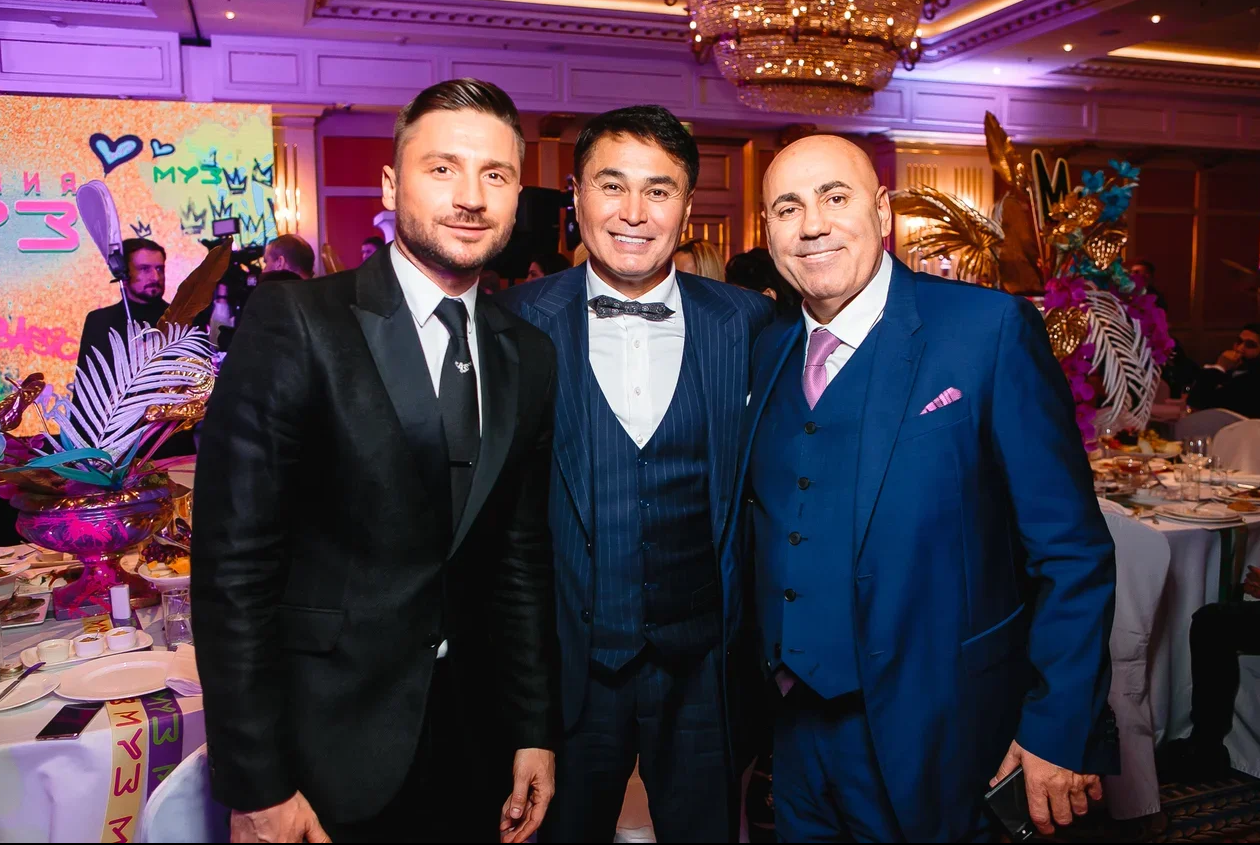 Сергей Лазарев. Арман Давлетяров и Иосиф Пригожин.