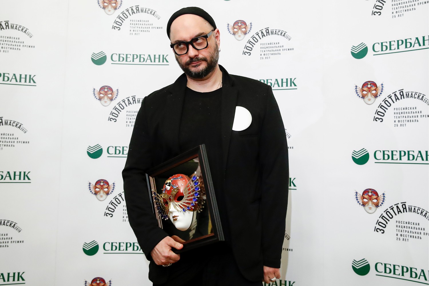 Режиссер Кирилл Серебренников, ставший лауреатом в номинации "Драма/работа режиссера".