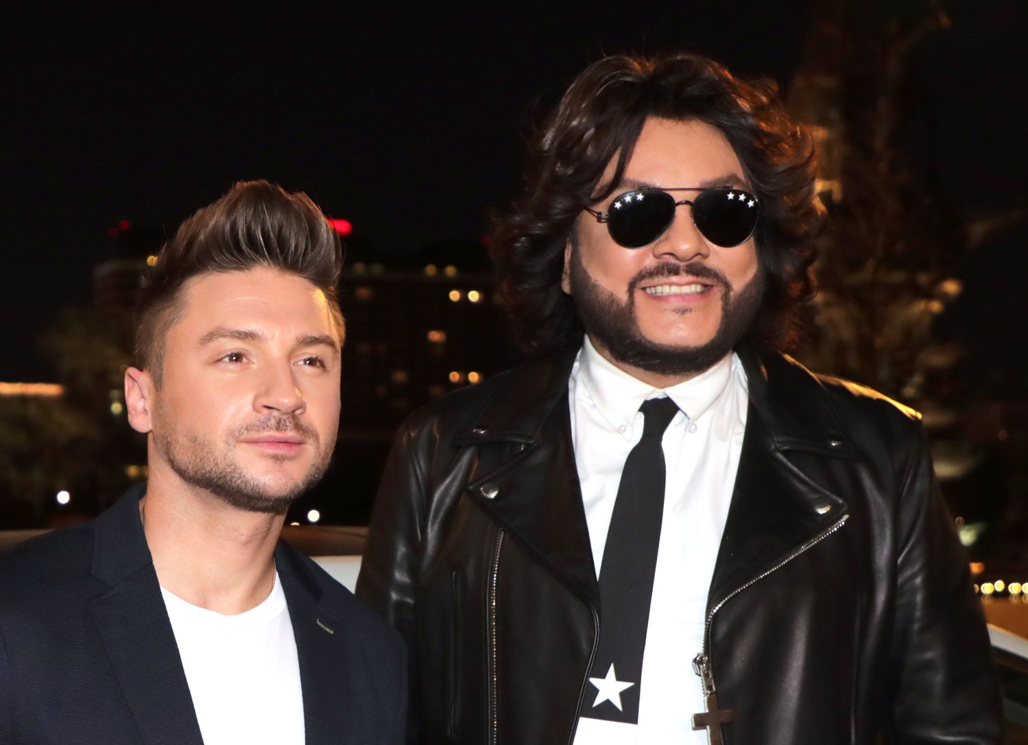 Певцы Сергей Лазарев и Филипп Киркоров.