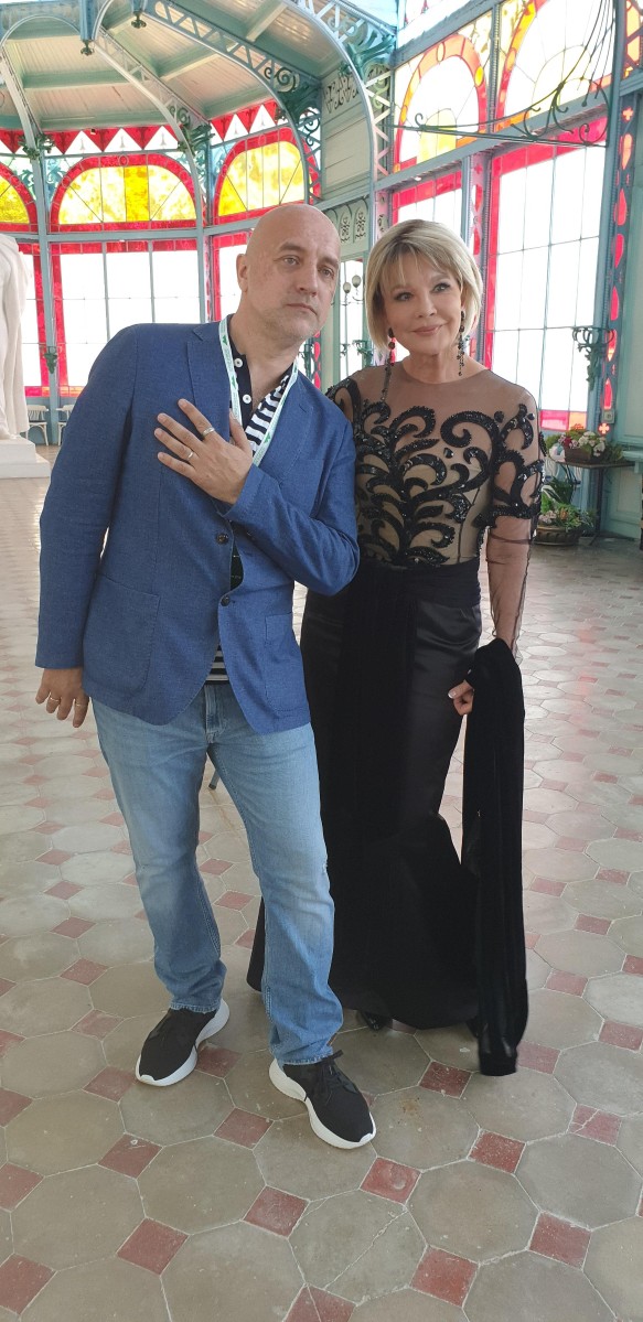 Захар Прилепин и Татьяна Веденеева.