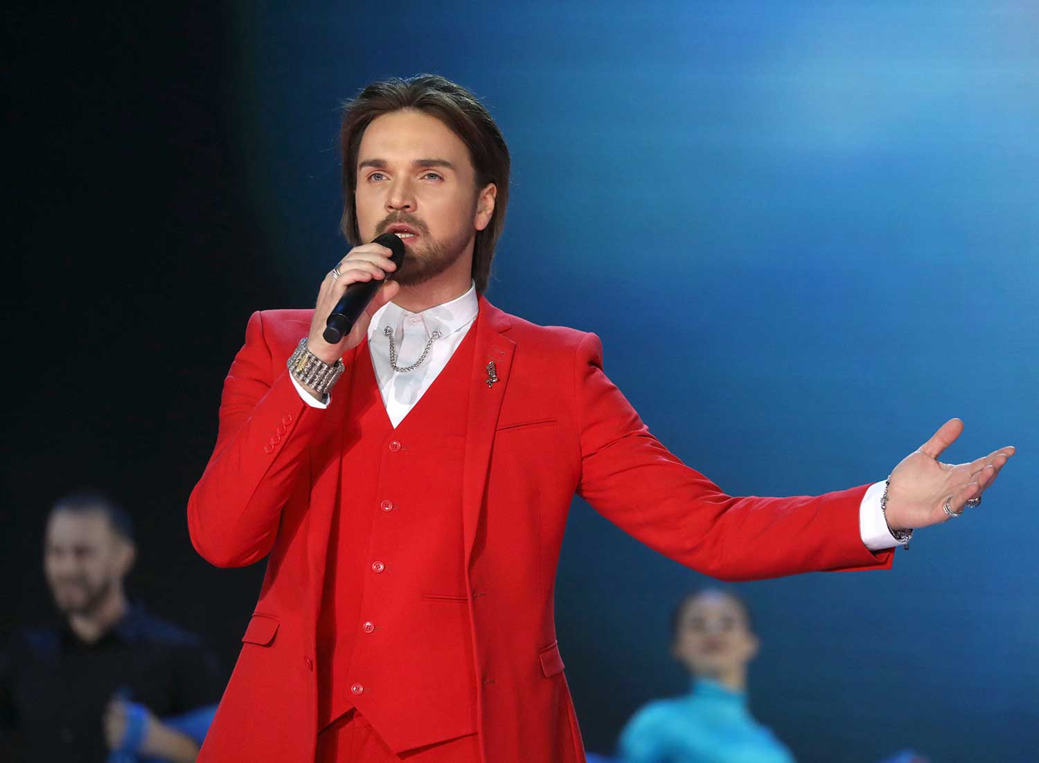 Певец Александр Панайотов.