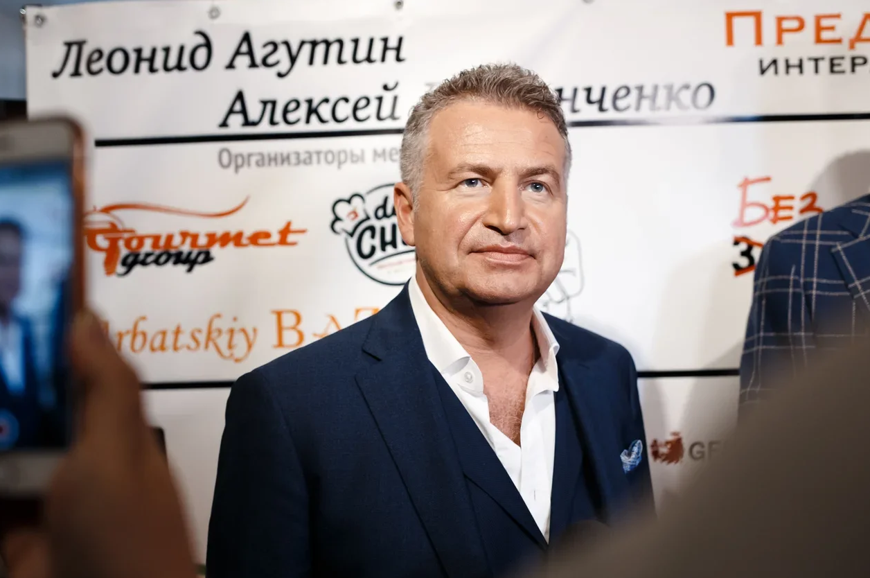 Певец Леонид Агутин.