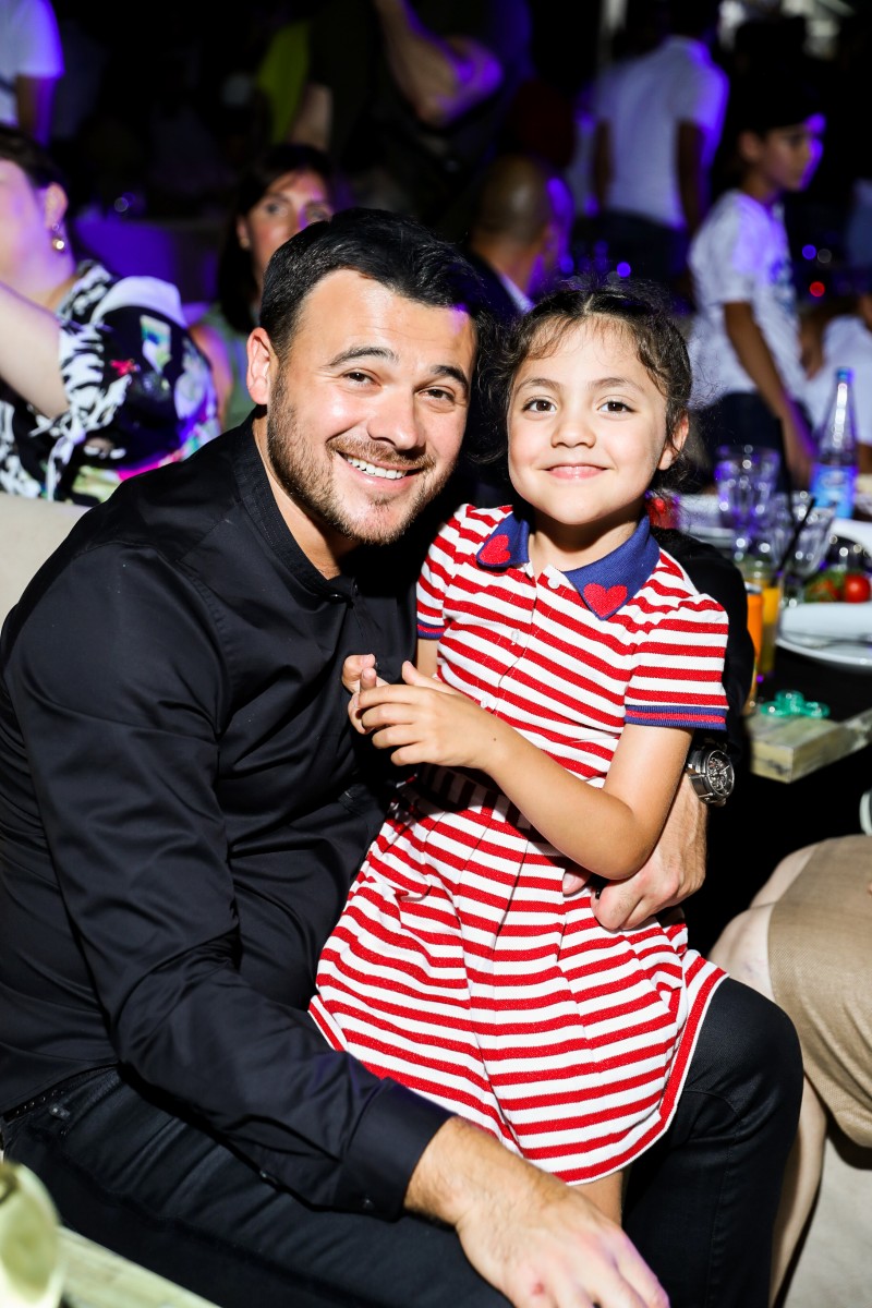 EMIN с дочерью Аминой